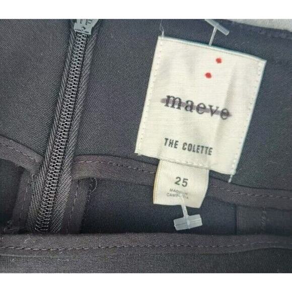 The Colette Cropped Wide-Leg Pants by Maeve: Rhinestone Pocket Edition 29 - Picture 6 of 9